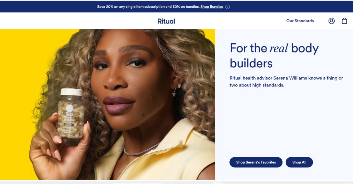 Ritual - Yellow Website Examples