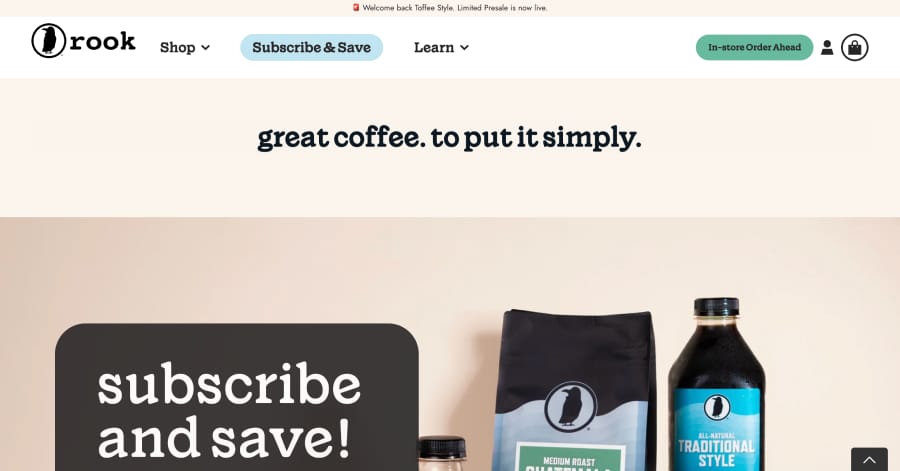 Rook - Neumorphism Website Example Rook - Neumorphism Website Example
