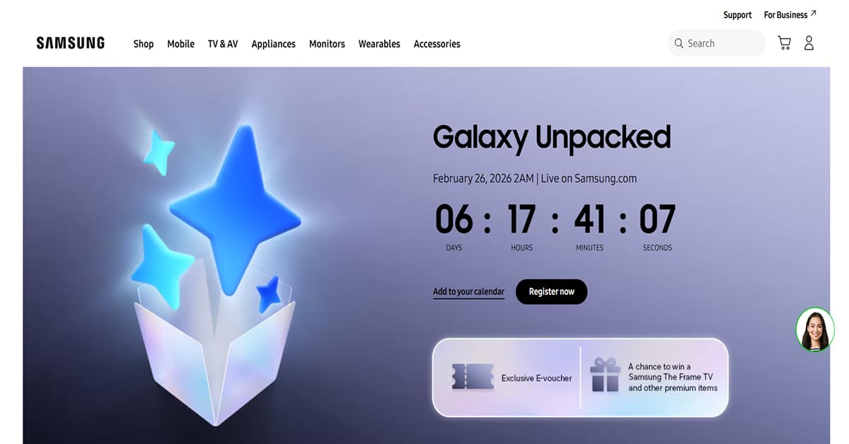 Samsung- Technology Website Example Karkey - Technology Website Examples