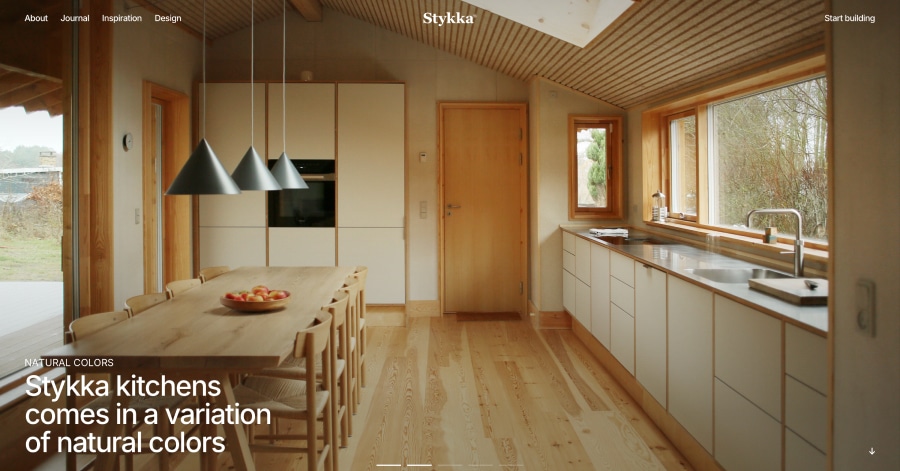 Stykka - Header Design Example Stykka - Header Design Example