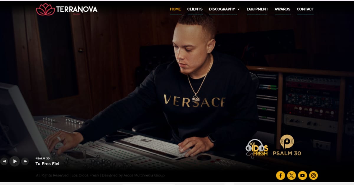 Terranova - Singer Website