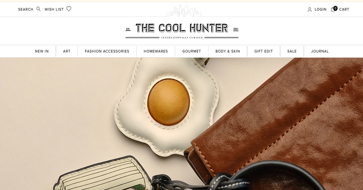 The Cool Hunter - WooCommerce Website Design