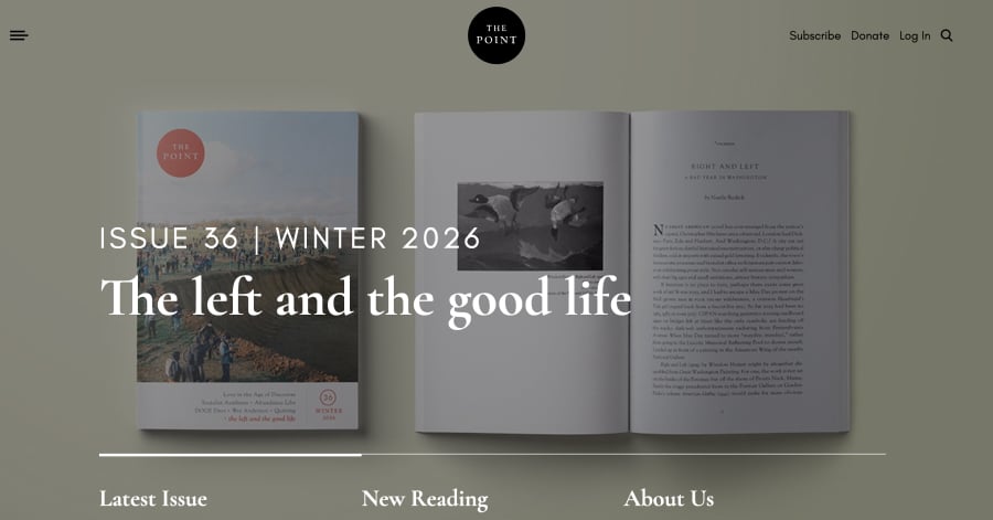 The Point - Membership Website Example The Point - Membership Website Example