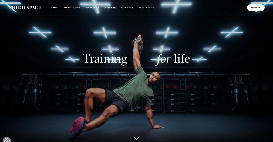 Third Space - Informational Website Example Third Space - Informational Website Example