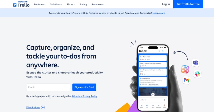 Trello - Node.js Website Example Trello - Node.js Website Example