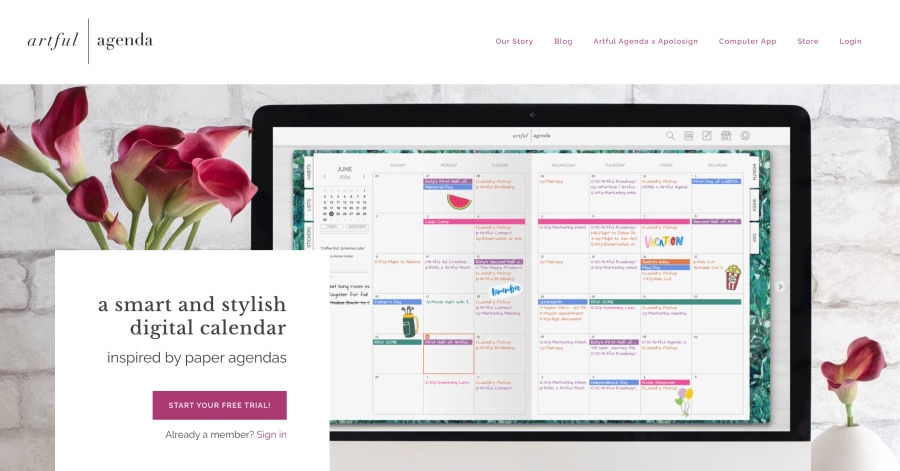 artful agenda - Informational Website Example artful agenda - Informational Website Example
