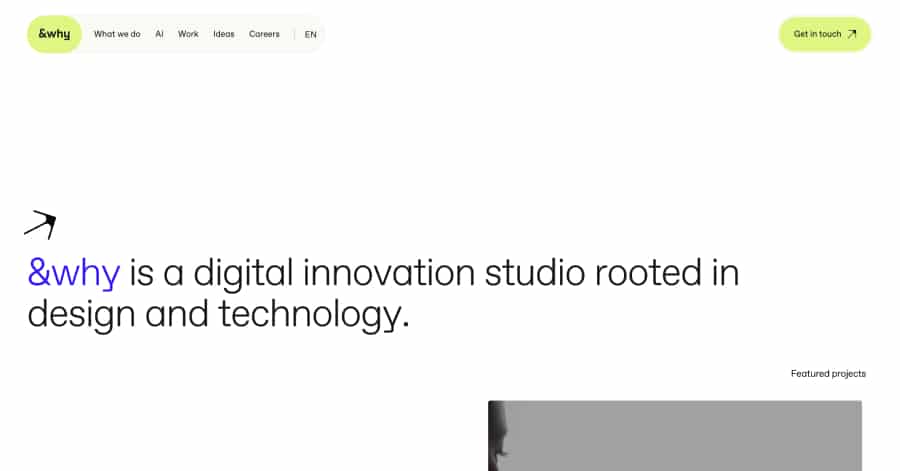 &why - Header Design Example &why - Header Design Example