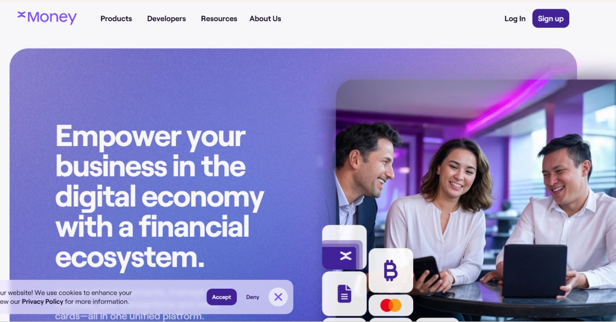 xMoney - Venture Capital Website Design