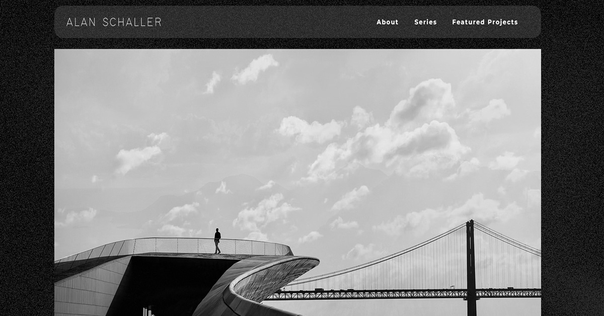 Calvin Pausania Wix Website Example