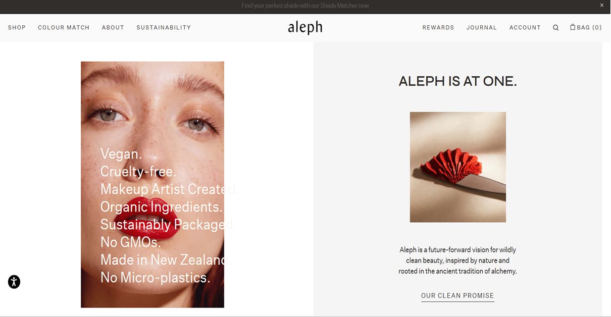 Aleph - White Web Design Best White Web Design_Aleph