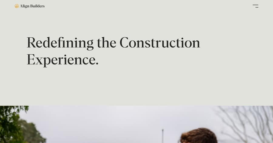 Align Builders - Home Builder Website Examples Align Builders - Home Builder Website Examples