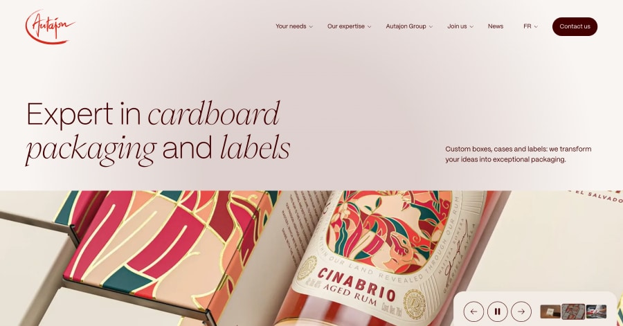 Autajon - Parallax Website Examples Autajon - Parallax Website Examples