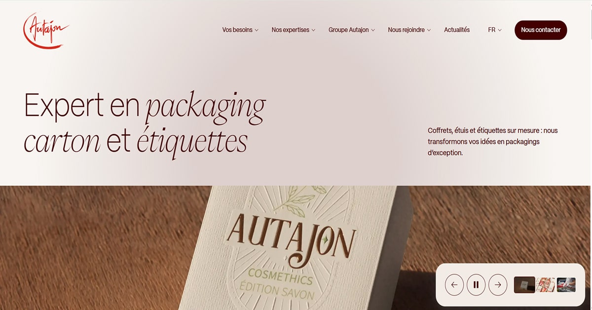 Autajon - WordPress Website TelescopicMast
