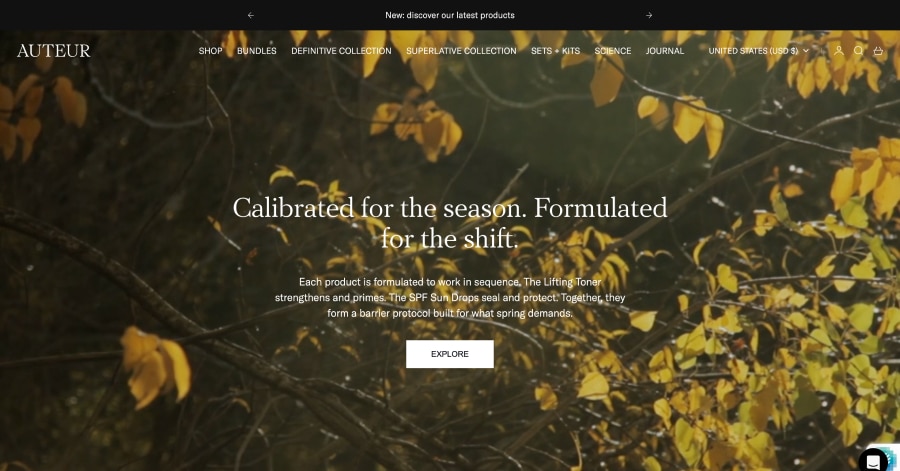 Auteur - Nail Studio Website Examples Sylvia Fitness Website Design Example