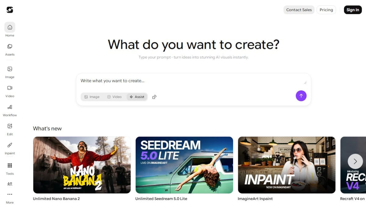 Best AI Websites_ImagineArt Best AI Websites_ImagineArt