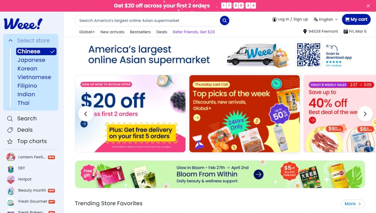 Best App Landing Page_Weee
