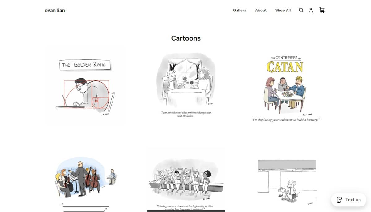 Best Art Portfolios Websites_Evan Lian