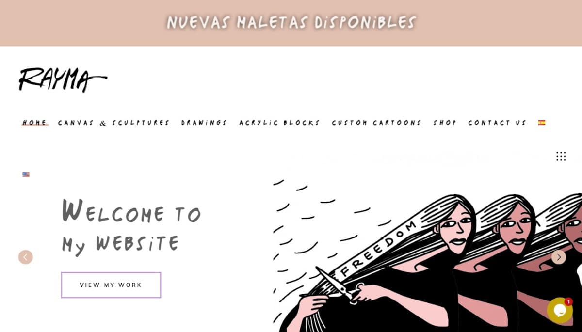 Best Art Portfolios Websites_Rayma Suprani