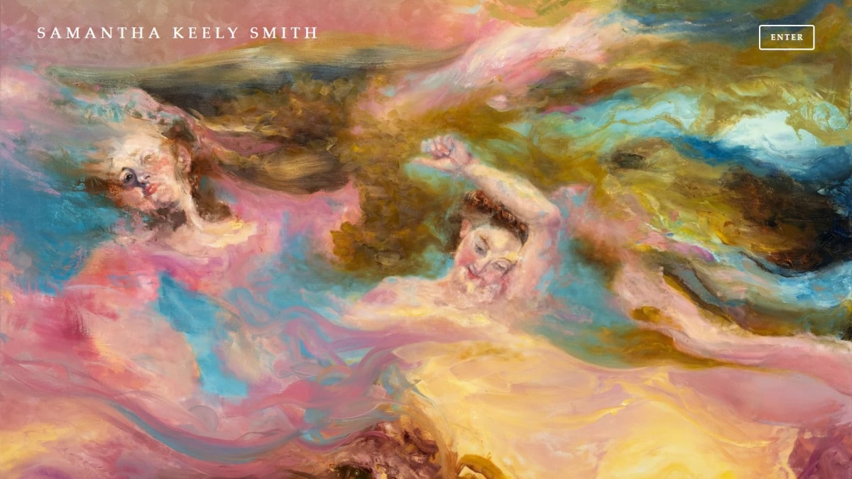 Best Art Portfolios Websites_Samantha Keely Smith