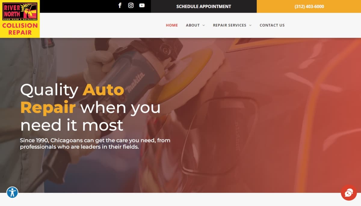 Best Auto Repair Websites_River North Collision Repair