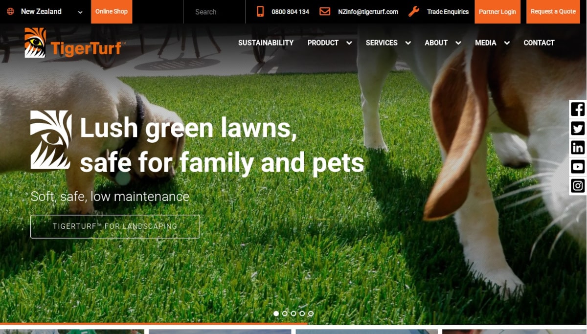 Best Carousel Websites_TigerTurf Best Carousel Websites_TigerTurf
