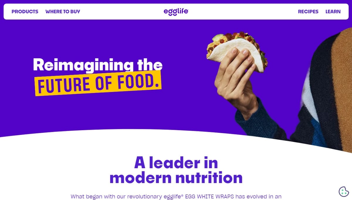 Best Checkout Designs_Egglife Foods