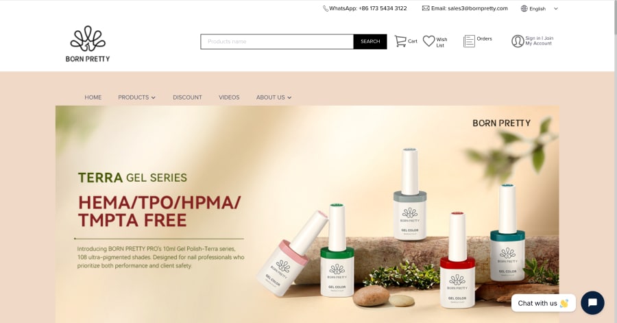 Born Pretty - Nail Studio Website Examples