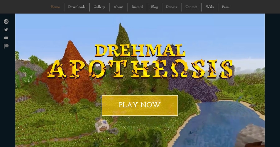 Drehmal - Gaming Website Examples Drehmal - Gaming Website Examples