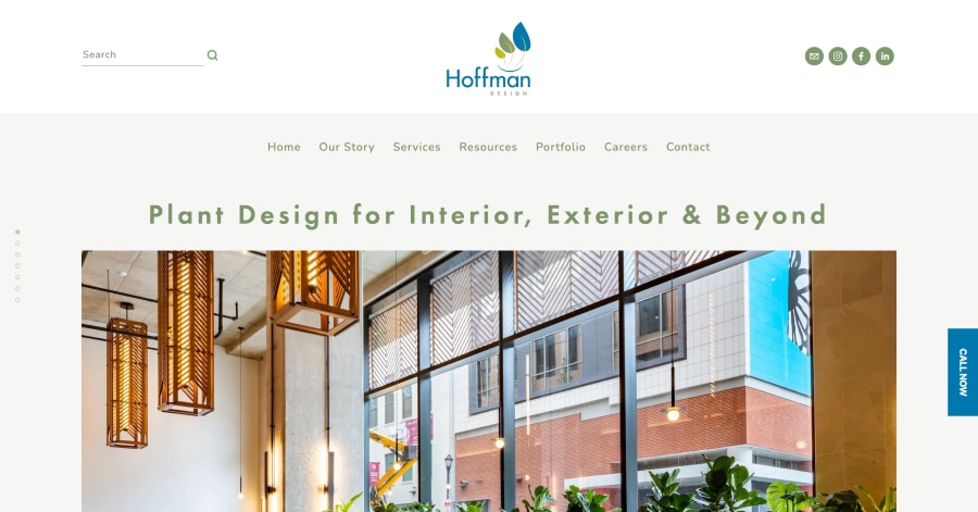 Hoffman Design - Landscpaing Website Examples Hoffman Design - Landscpaing Website Examples