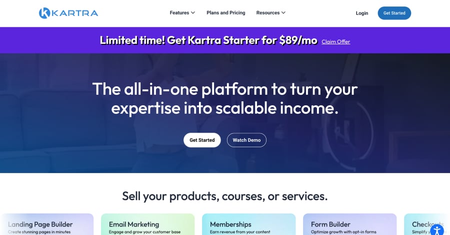 Kartra - Drop Servicing Website Examples Kartra - Drop Servicing Website Examples