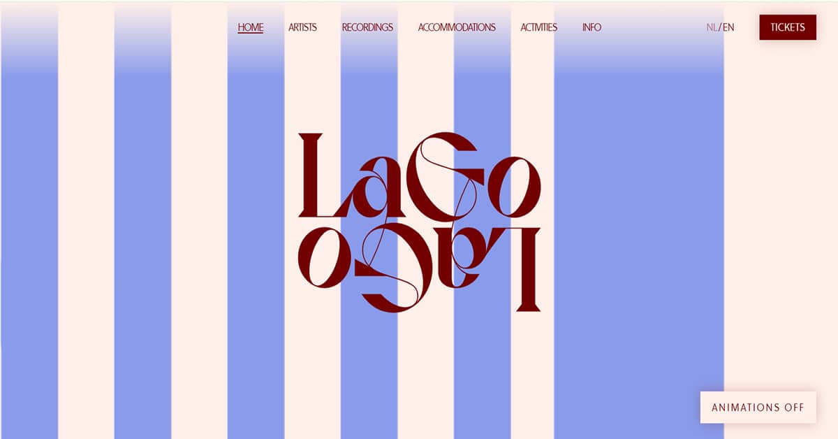Lago lago - Website Welcome Massage TelescopicMast