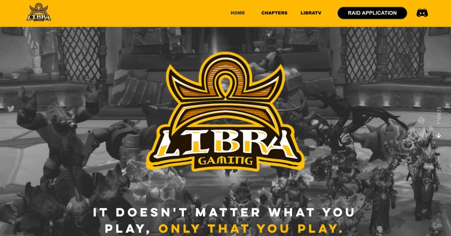 Libra Gaming - Gaming Website Examples Libra Gaming - Gaming Website Examples