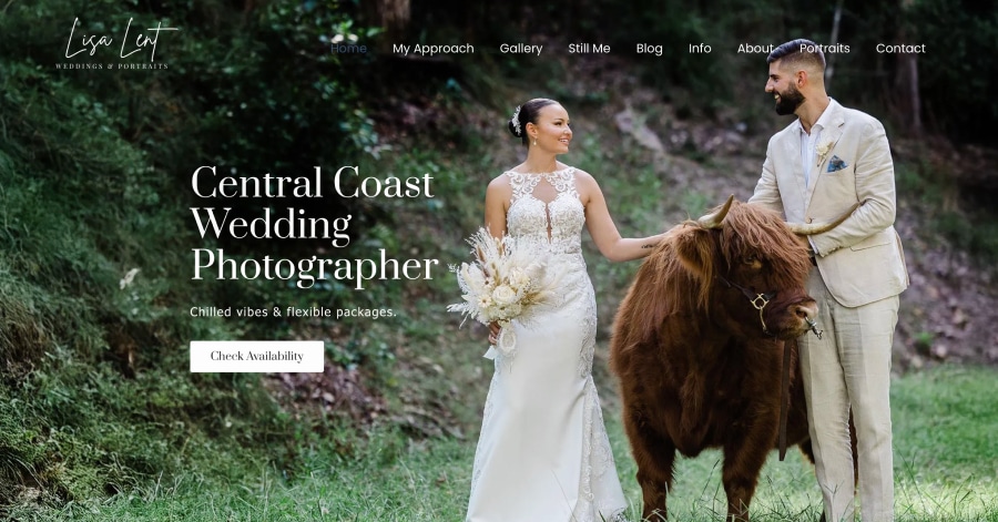 Lisa Lent - Photography Website Examples Lisa Lent - Photography Website Examples