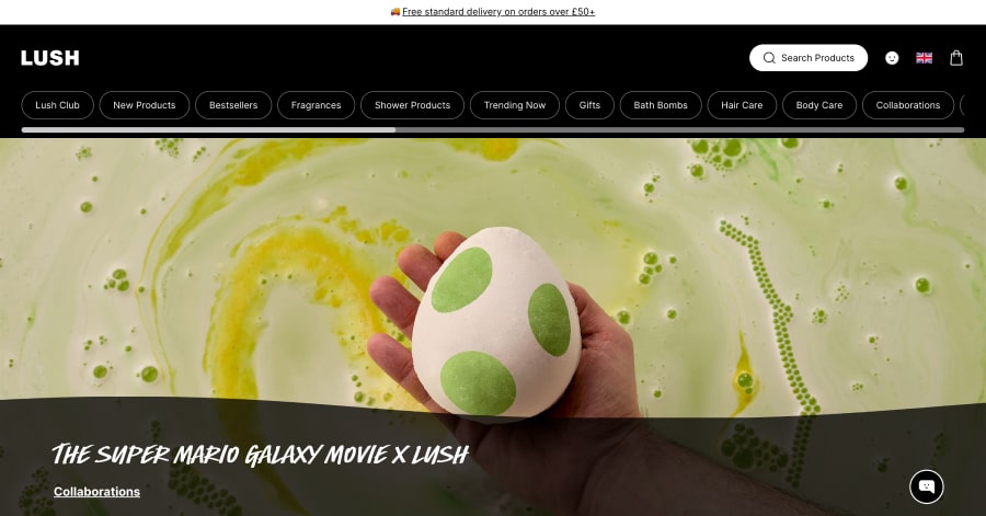 Lush - Nail Studio Website Examples Sylvia Fitness Website Design Example