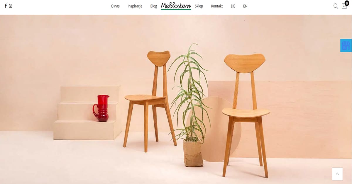 Meblostan - Woocomerce Website Design