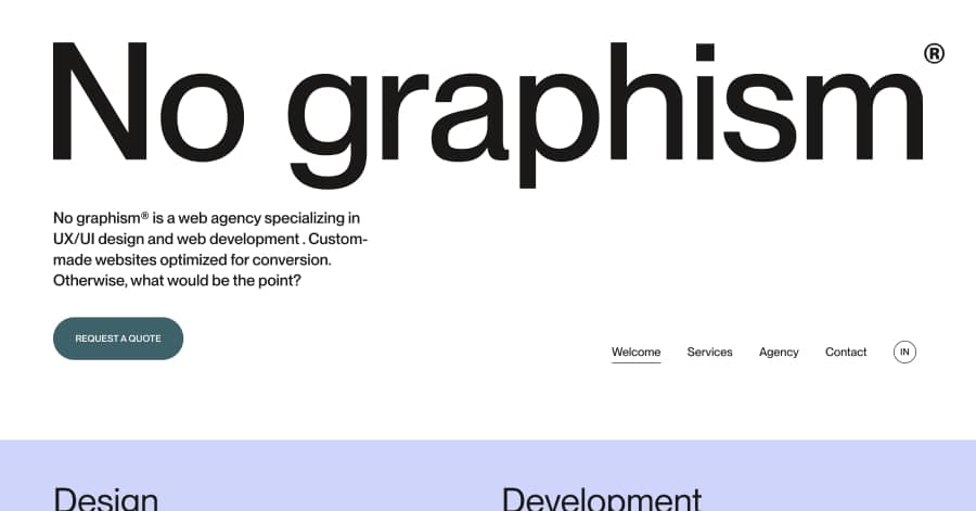 No graphism - Parallax Website Examples No graphism - Parallax Website Examples