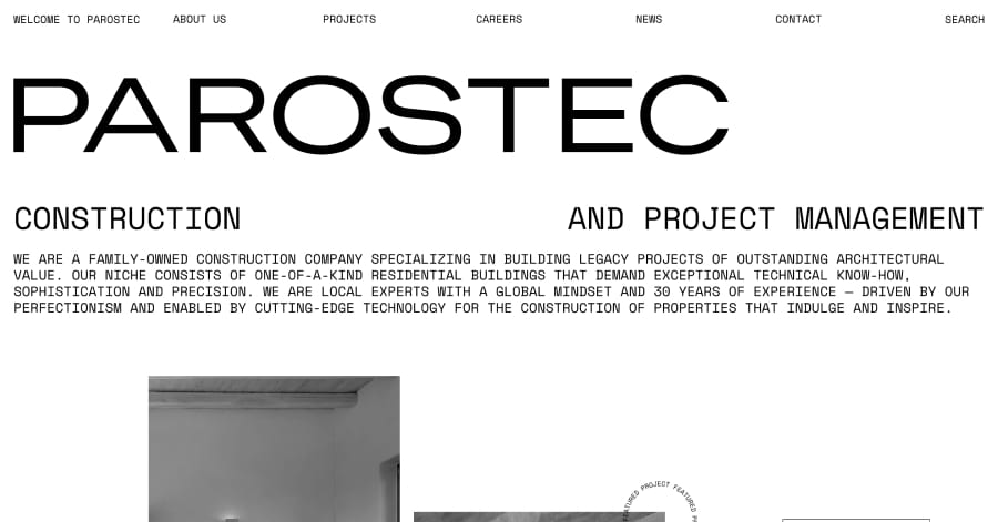Parostec - Home Builder Website Examples Parostec - Home Builder Website Examples