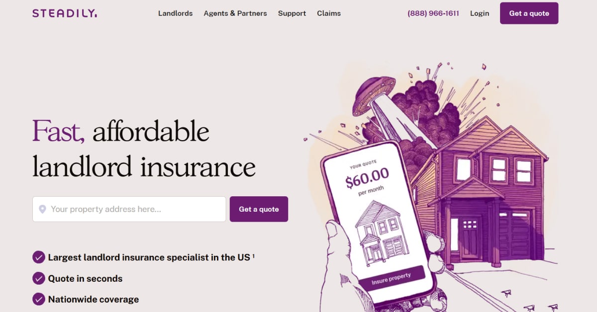 Steadily - Purple Web Design Best Landing Pages_xMoney