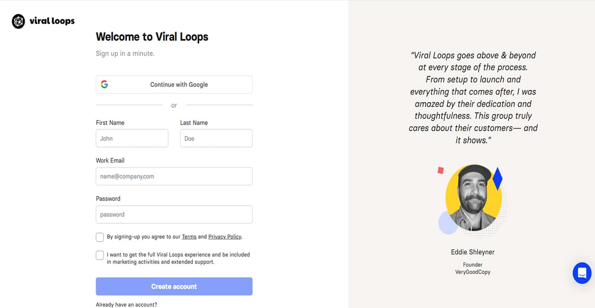 Viral Loops - White Web Design Best White Web Design_Viral Loops
