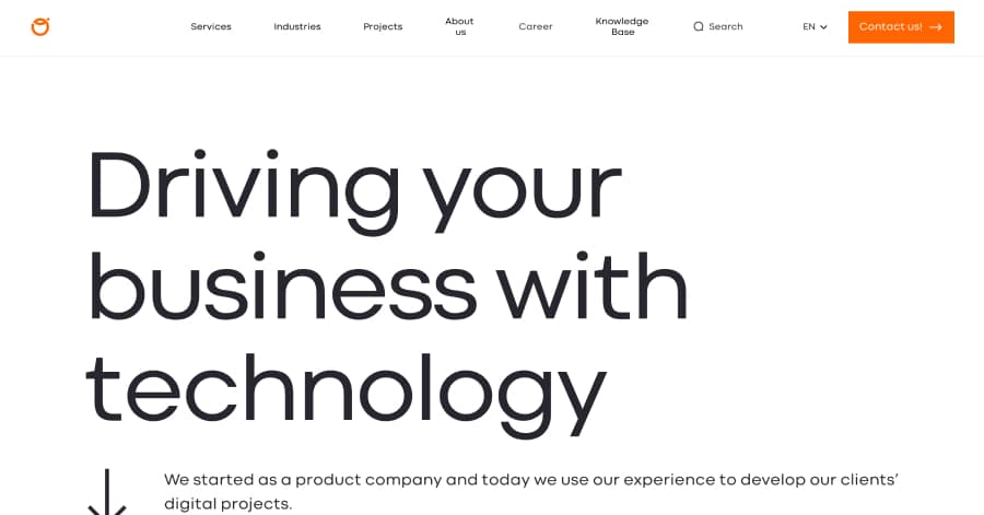 iteo - Orange Website Examples iteo - Orange Website Examples
