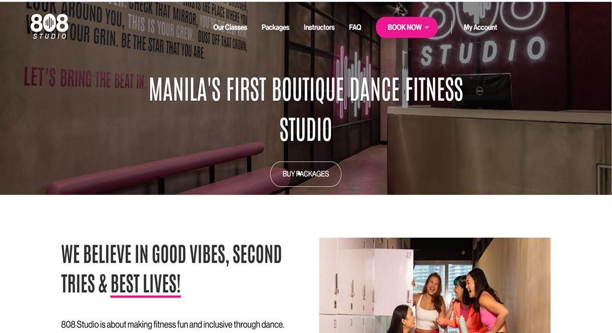 808 Studio - Pink Web Design Best Pink Website Examples_808 Studio