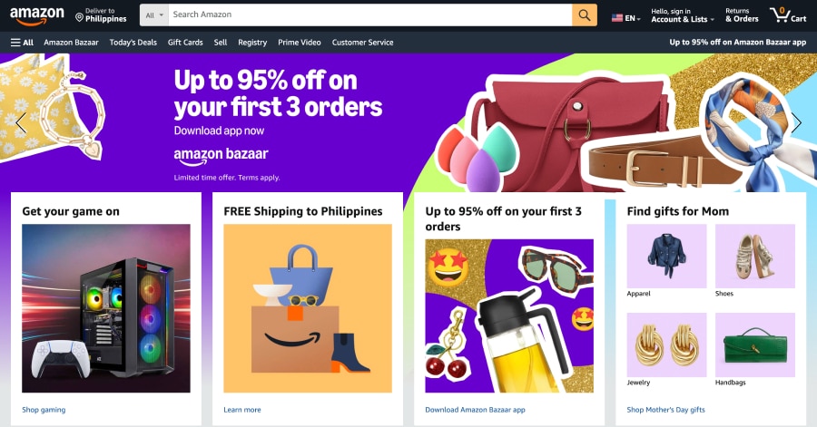 who - bilingual website example