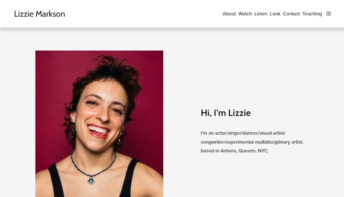Best Actor Websites_Lizzie Markson Best Actor Websites_Lizzie Markson