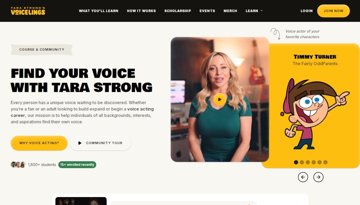 Best Actor_Tara Strong Best Actor_Tara Strong
