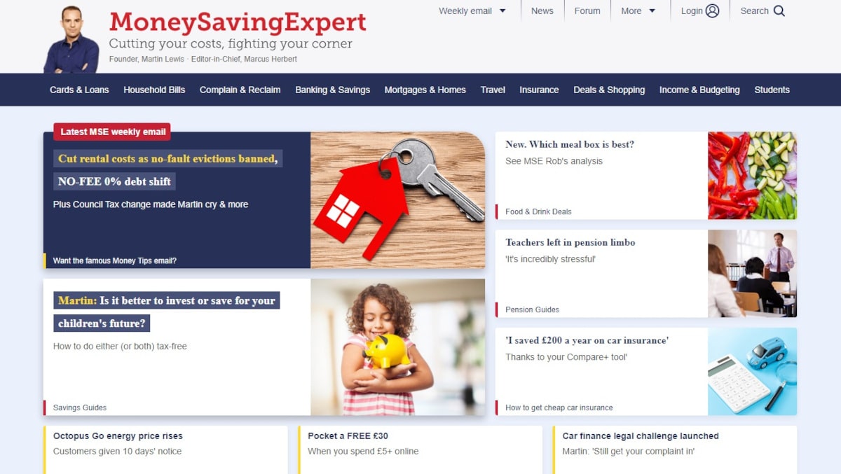 Best Affiliate Websites_MoneySavingExpert Best Affiliate Websites_MoneySavingExpert