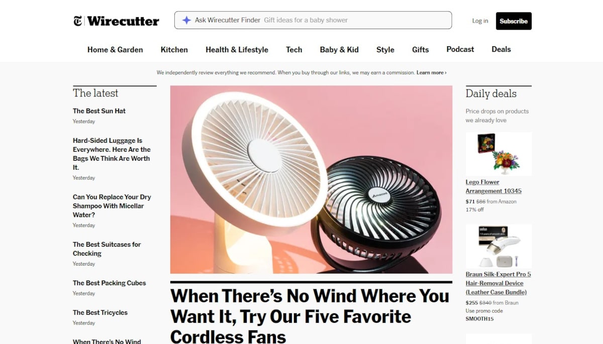 Best Affiliate Websites_Wirecutter Best Affiliate Websites_Wirecutter