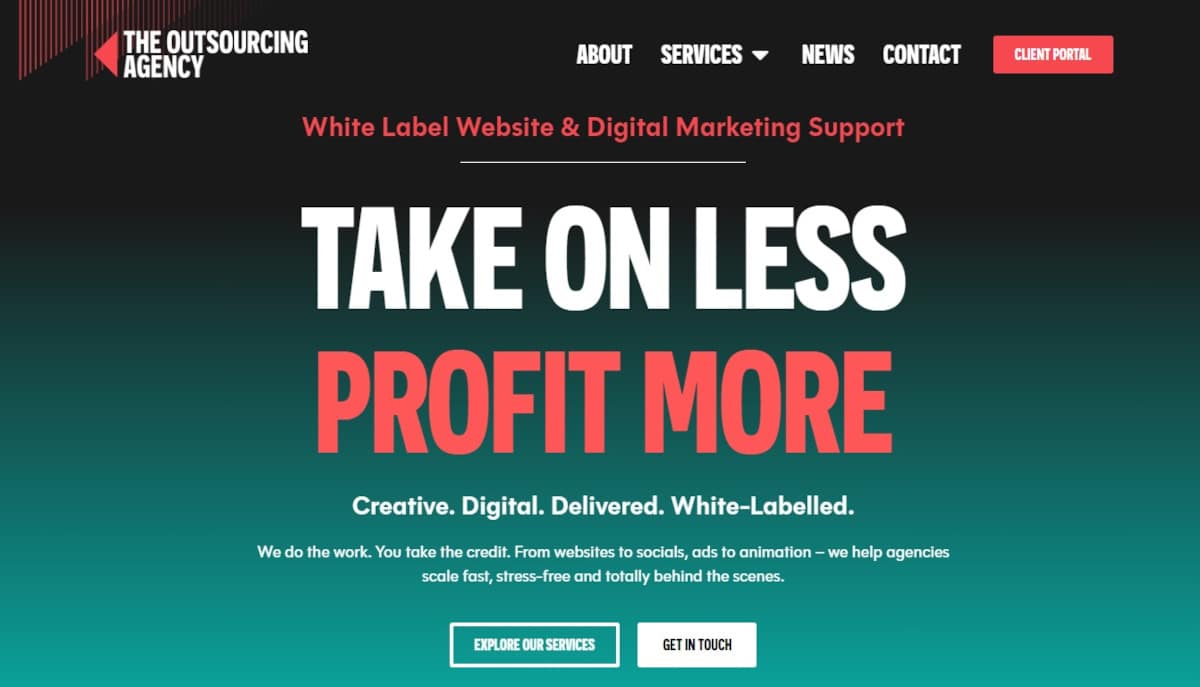 Best Agency Websites_The Outsourcing Agency