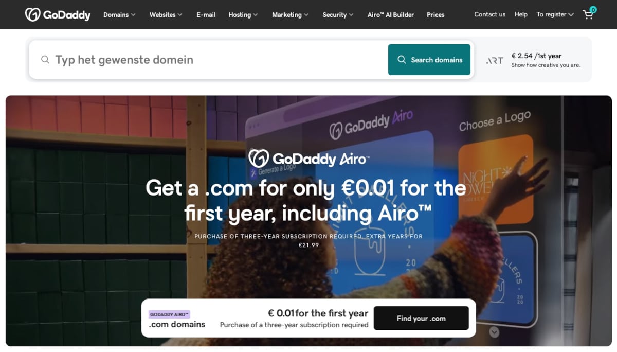 Best Bilingual Websites_GoDaddy