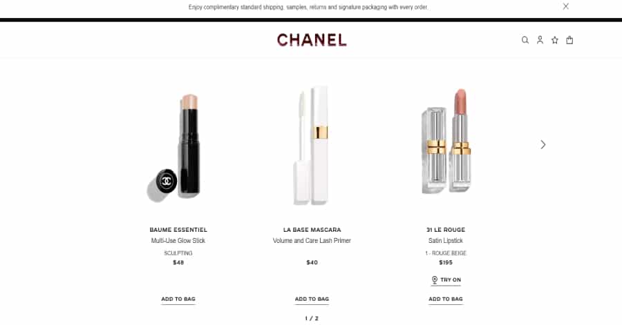 Ciana Newman - Model Website Examples