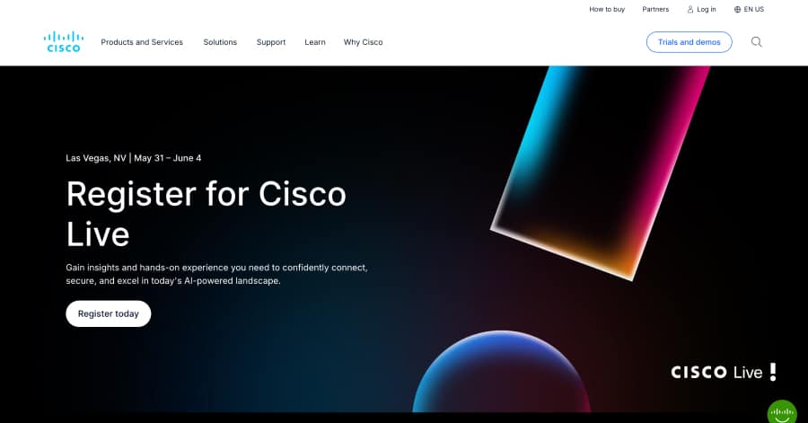 Cisco - Factory Website Example Cisco - Factory Website Example